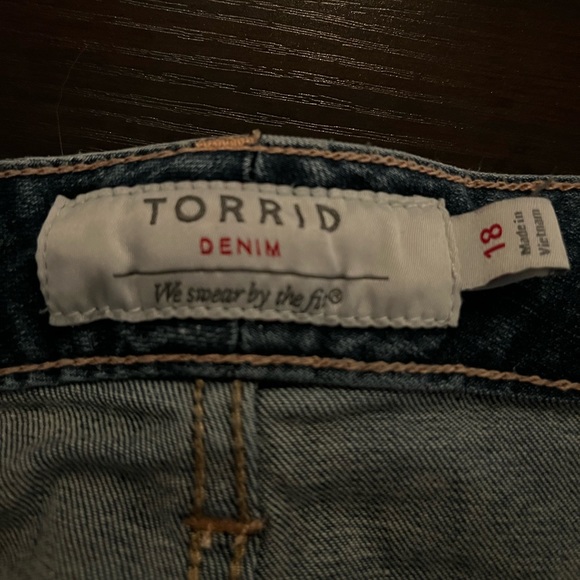 Jean shorts from torrid - Picture 3 of 5